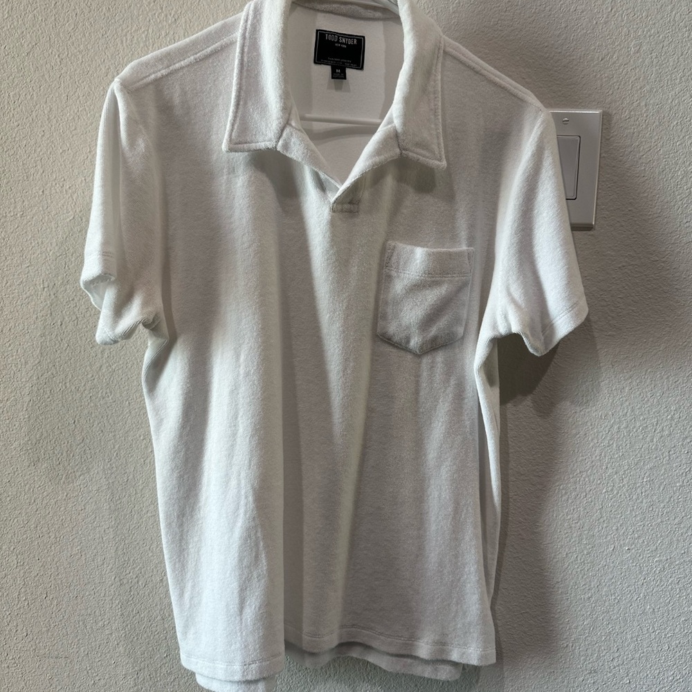 Todd Snyder towel Polo Shirt